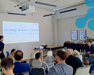 zdjęcie przedstawiające spotkanie dolnośląskiego klastra lotniczego w firmie Nanores